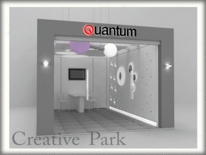 3D проект салона Quantum