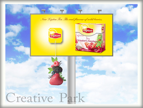 Креативный билборд, дизайн и изготовление