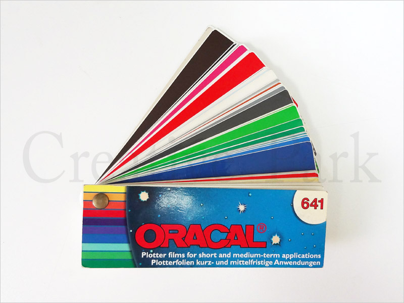 Цветовая палитра Oracal 641