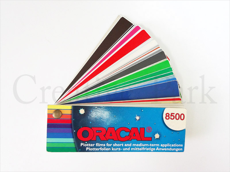 Цветовая палитра Oracal 8500